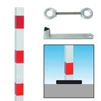 Absperrpfosten