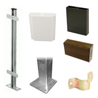 Zaunbauteile